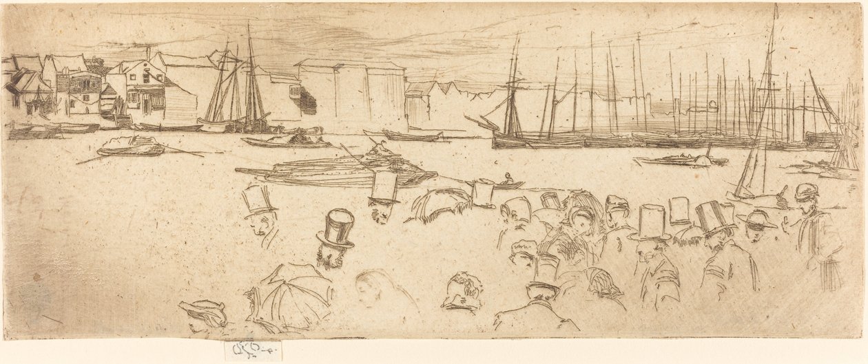 El barco de un centavo de James Abbott McNeill Whistler