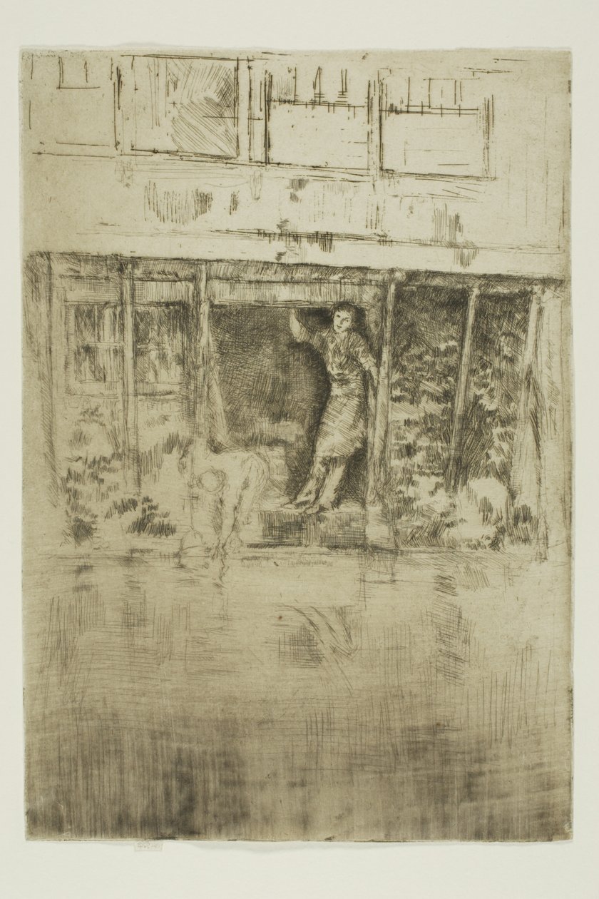 El Pierrot de James Abbott McNeill Whistler