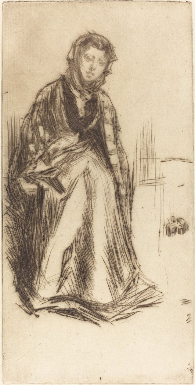 La Viuda Escocesa de James Abbott McNeill Whistler