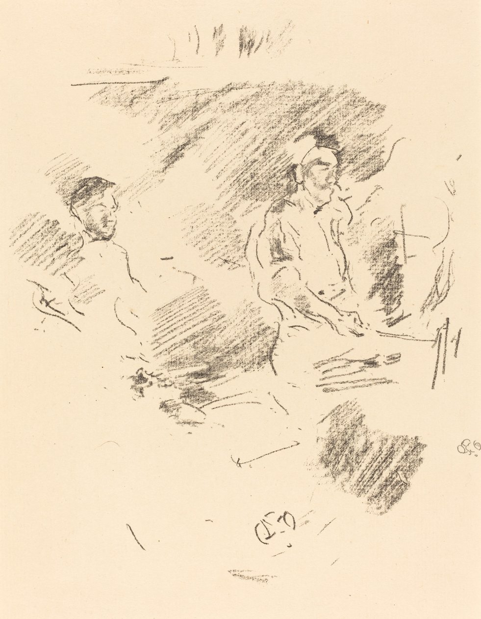 El brazo fuerte de James Abbott McNeill Whistler
