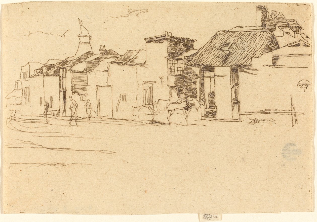 El cisne, Chelsea de James Abbott McNeill Whistler