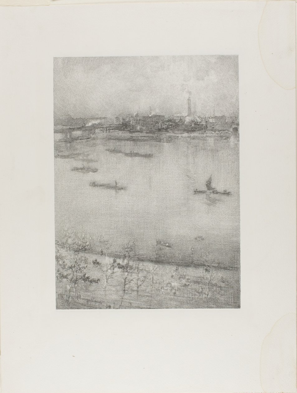El Támesis de James Abbott McNeill Whistler