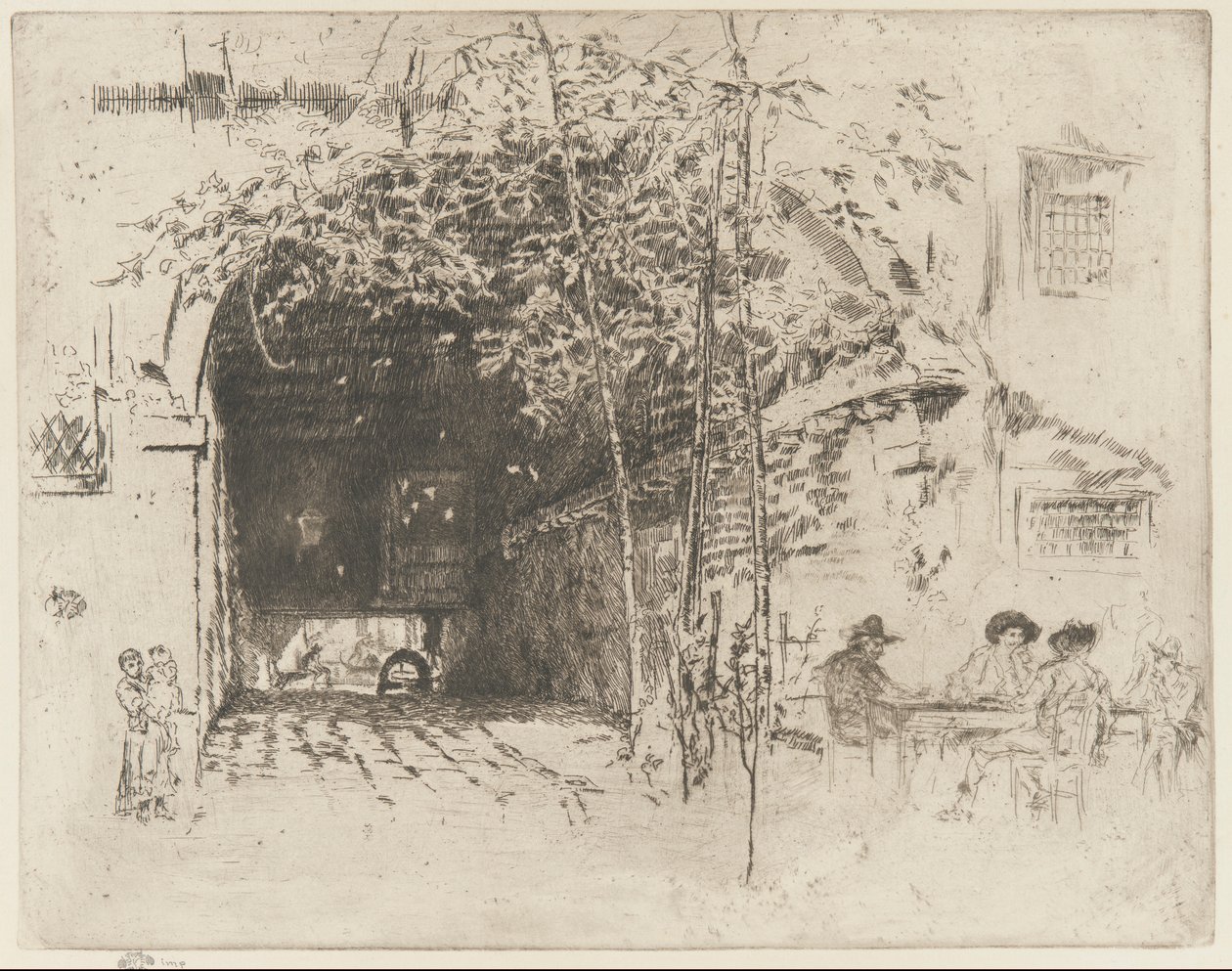 El Traghetto de James Abbott McNeill Whistler
