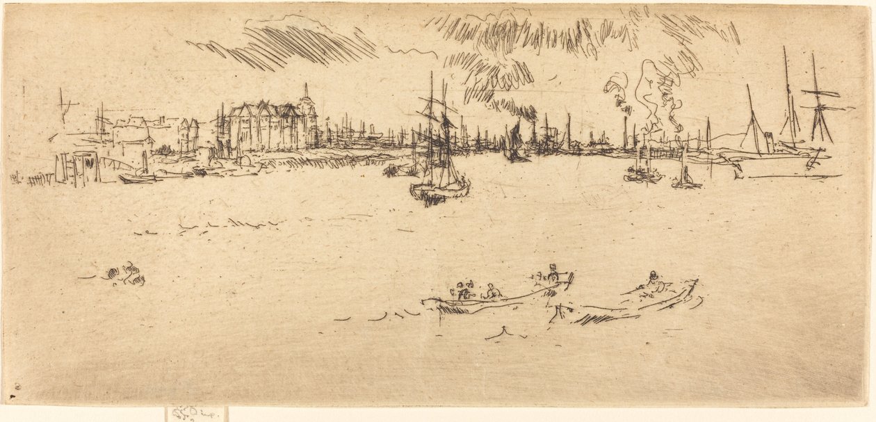 Tilbury de James Abbott McNeill Whistler