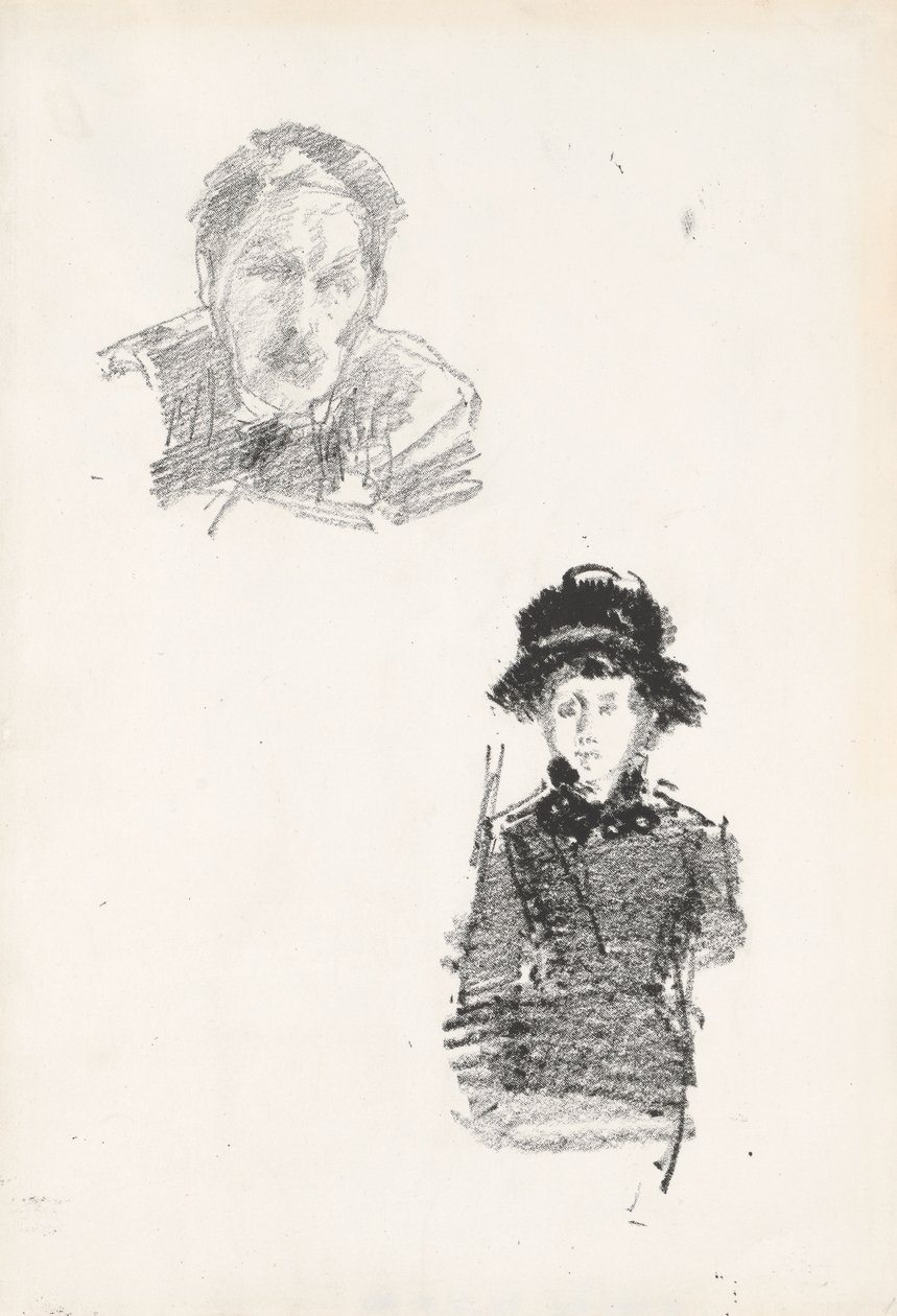 Dos bocetos de James McNeill Whistler