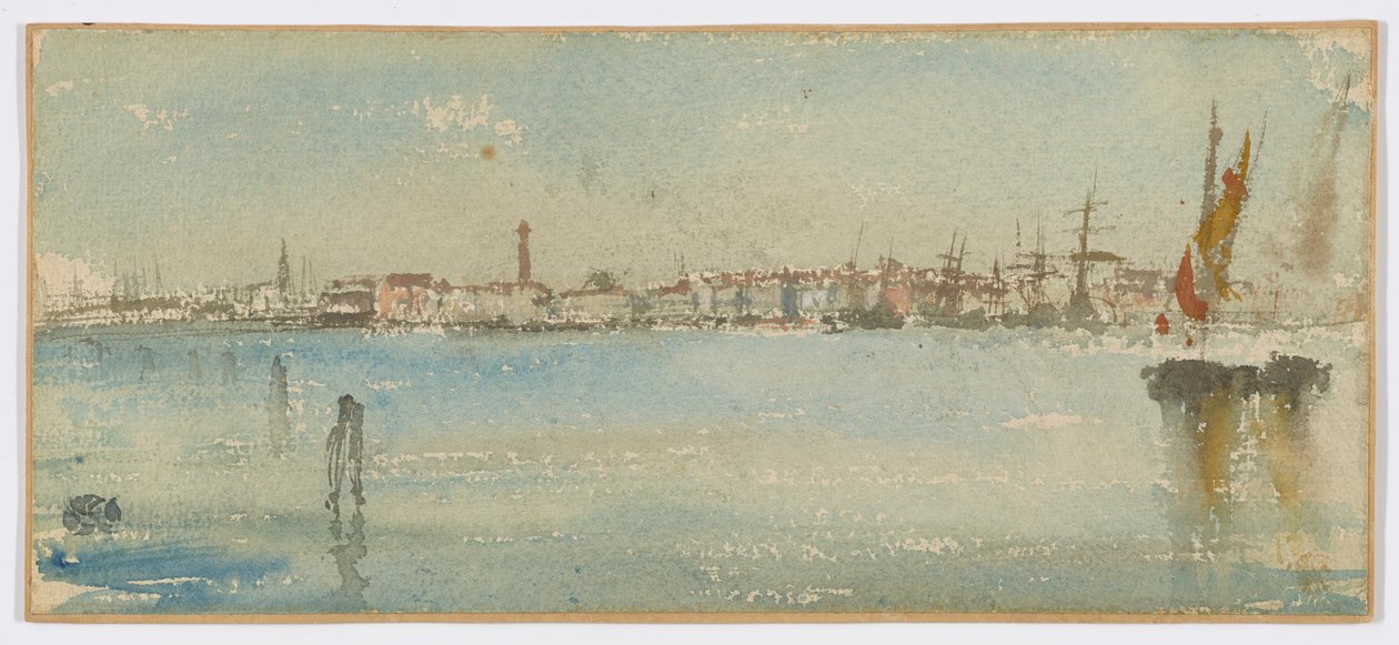 Puerto de Venecia de James Abbott McNeill Whistler