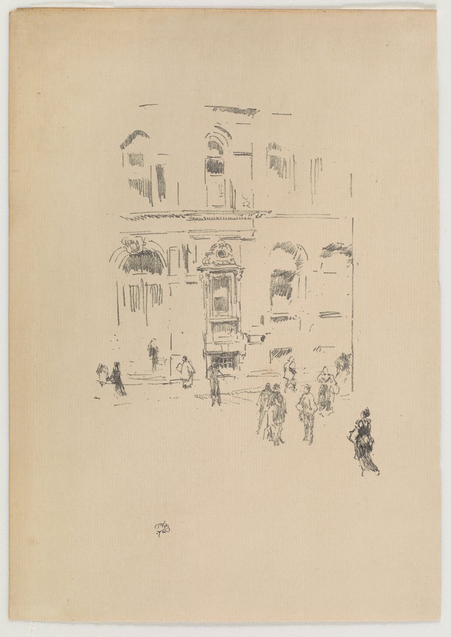 Club Victoria de James Abbott McNeill Whistler