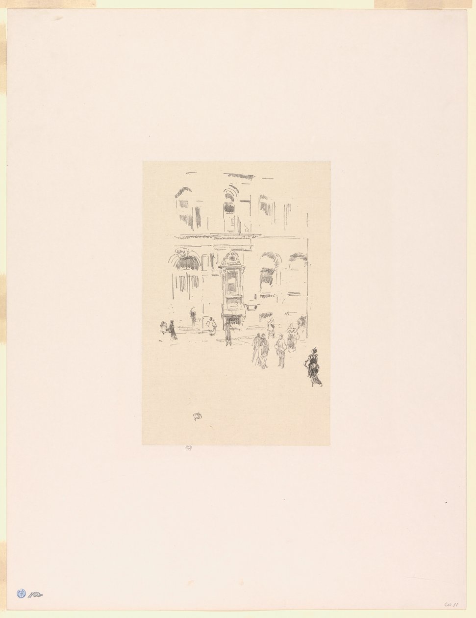 Club Victoria de James Abbott McNeill Whistler