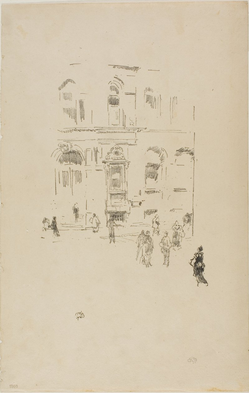 Club Victoria de James Abbott McNeill Whistler