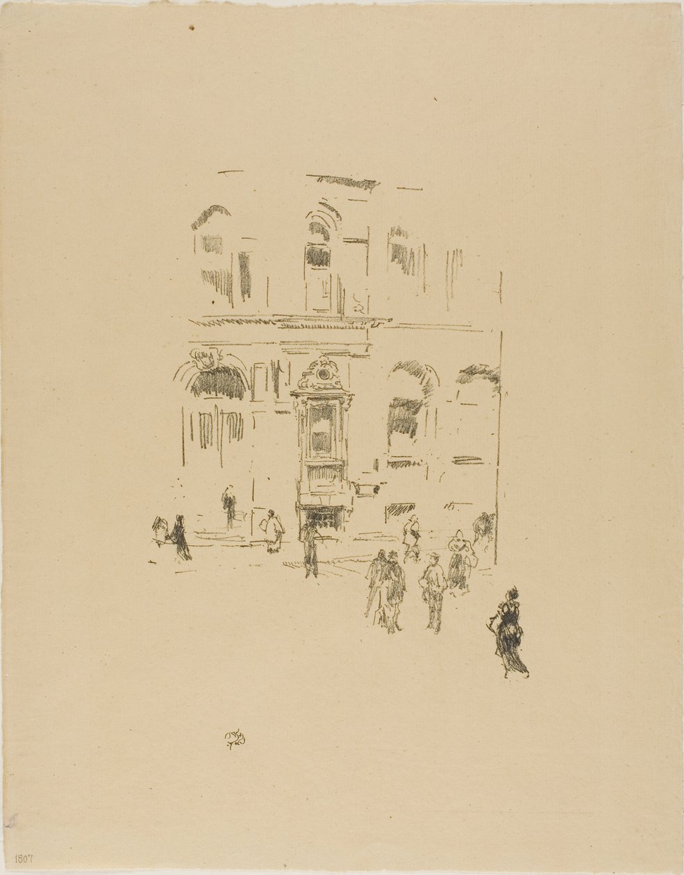 Club Victoria de James Abbott McNeill Whistler
