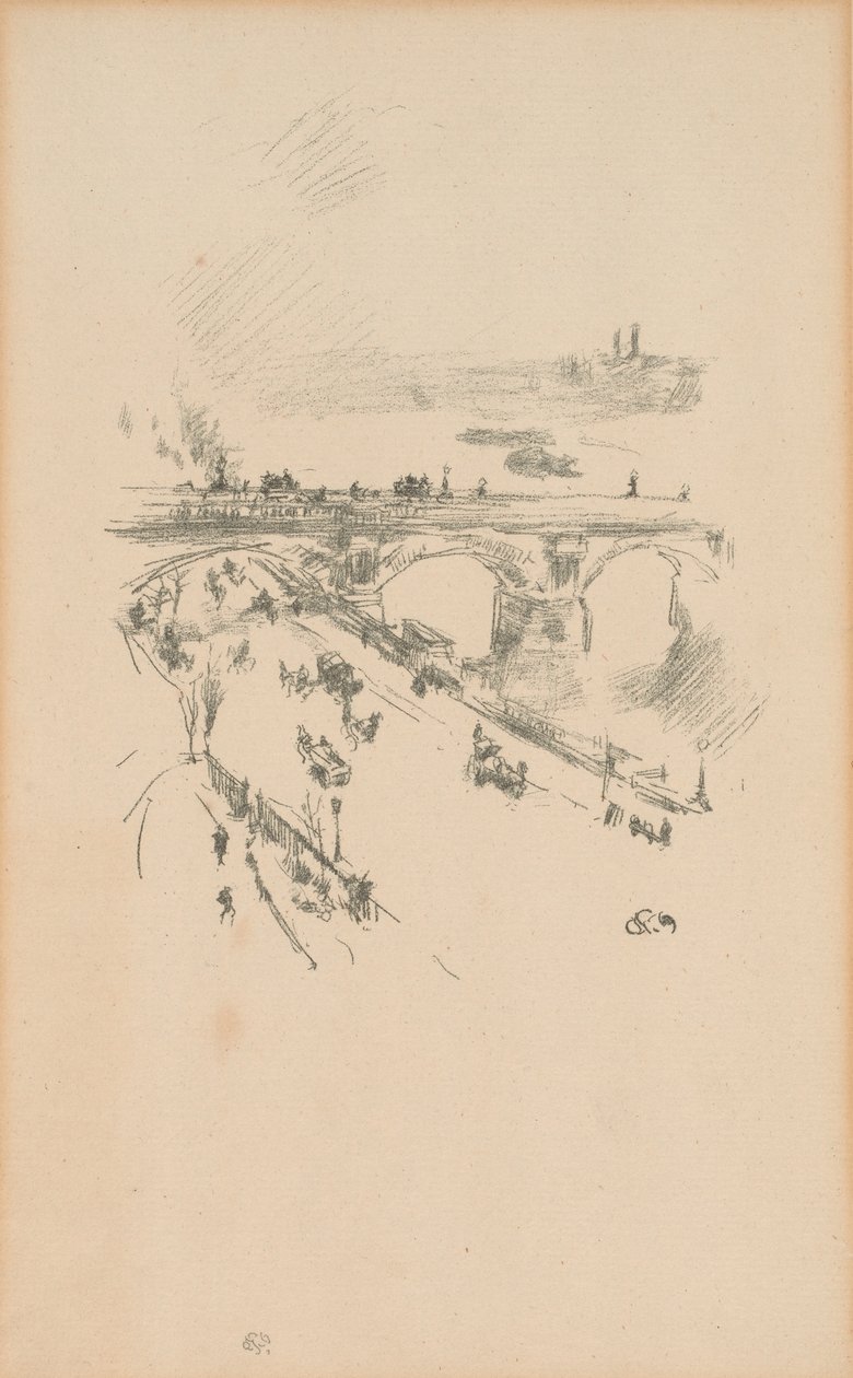 Puente de Waterloo de James Abbott McNeill Whistler