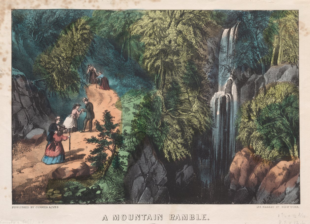 Paseo por la Montaña de James Merritt Ives