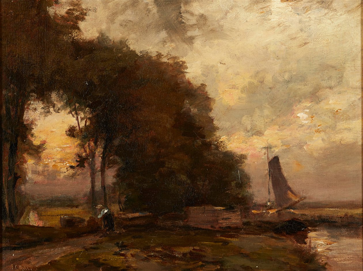 Un paisaje holandés de James Noble