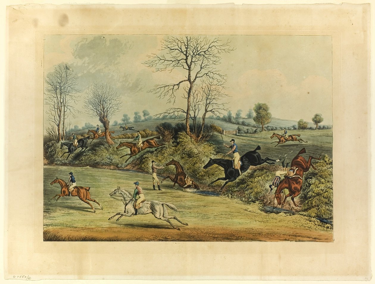 Gran carrera de obstáculos de Saint Albans de James Pollard