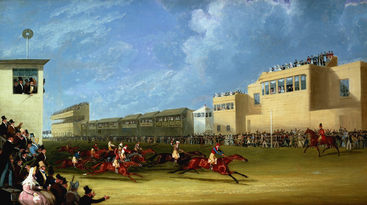 La Copa de Oro de Ascot, 1834 de James Pollard