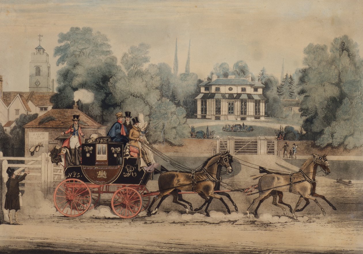 El coche de correos real de James Pollard