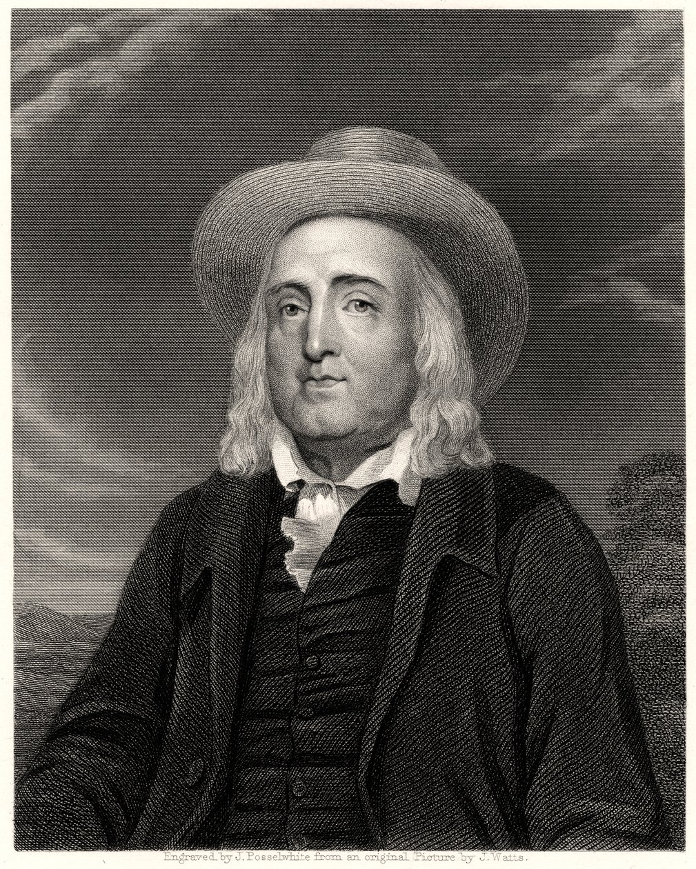 Jeremy Bentham, siglo XIX de James Posselwhite