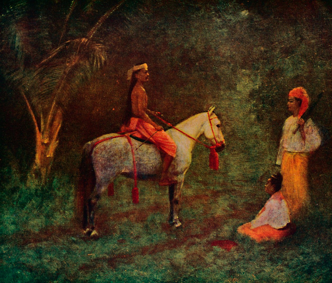 Un jinete birmano, 1913 de James Raeburn Middleton