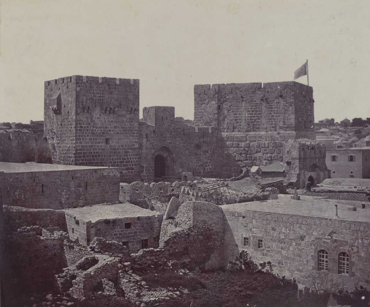Jerusalén - Sección de la Ciudad Vieja de James Robertson
