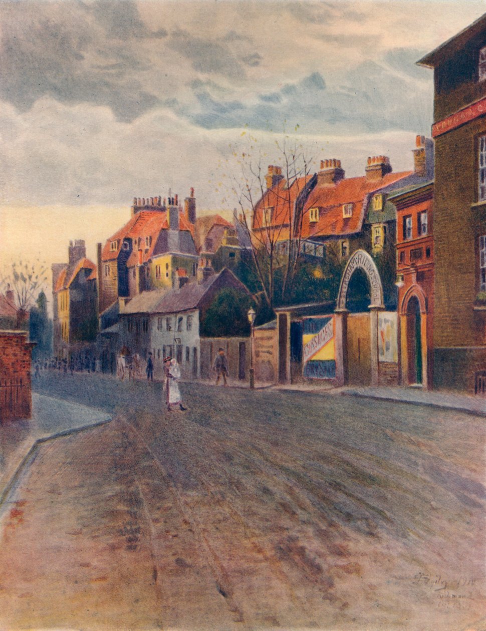 Petersham Road, Richmond, c1904, 1914 de James S Ogilvy