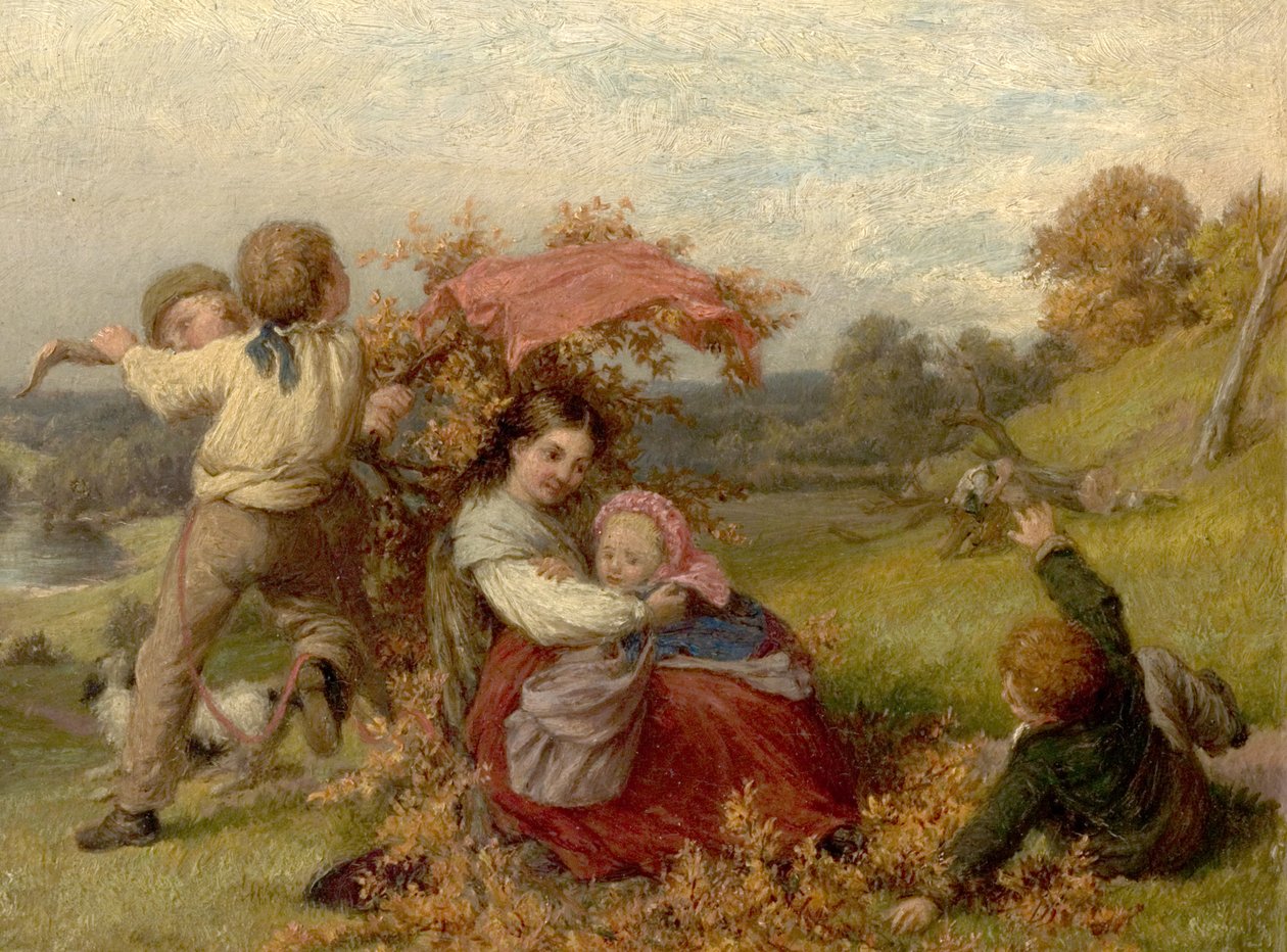 La rama dorada, c.1866 de James T. Hart