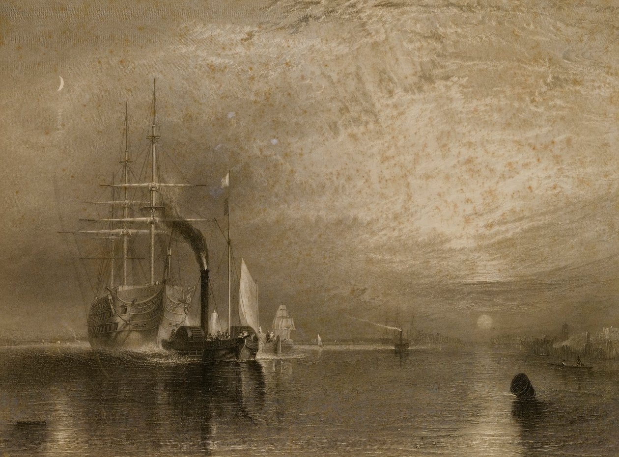 El viejo Temeraire de James Tibbitts Willmore