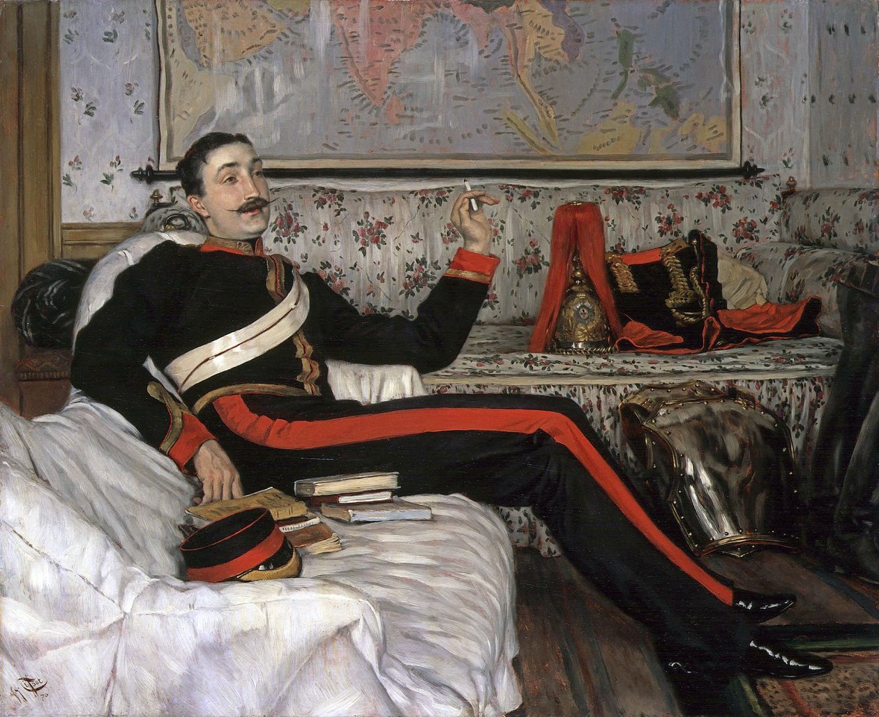 Capitán Frederick Gustavus Burnaby de James Tissot