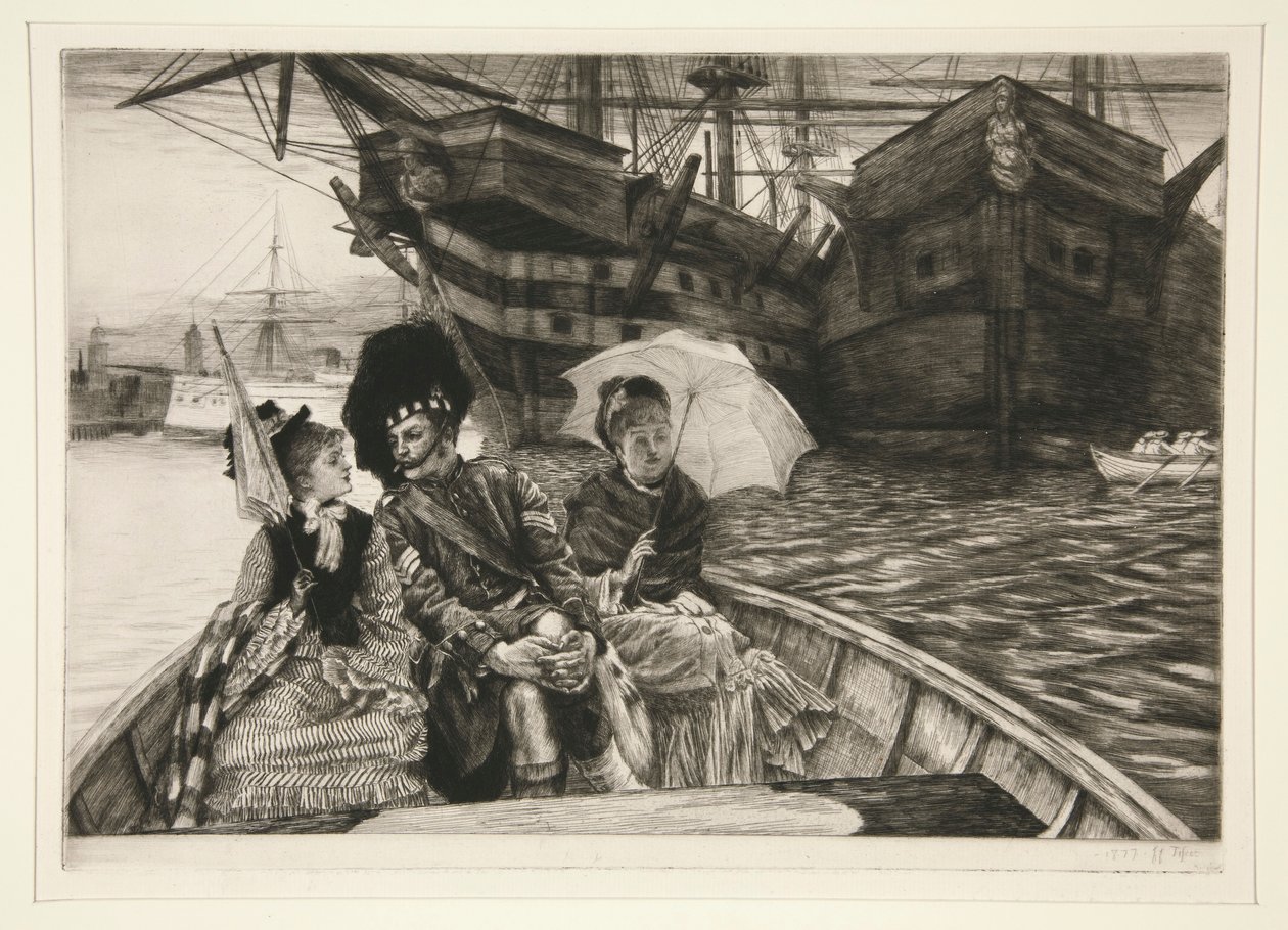 Mi corazón descansa entre los dos de James Tissot