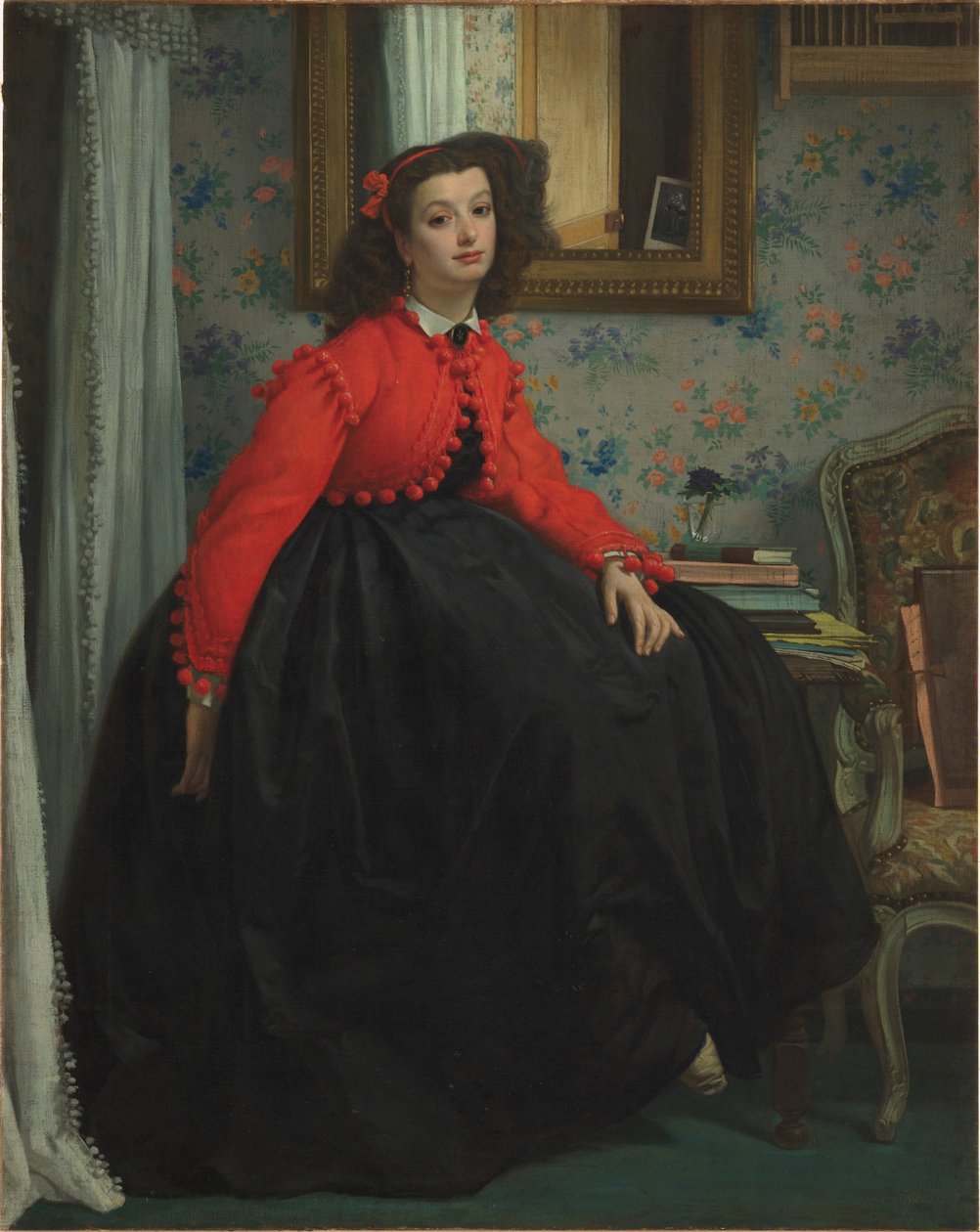 Retrato de la Srta. L. L. de James Tissot