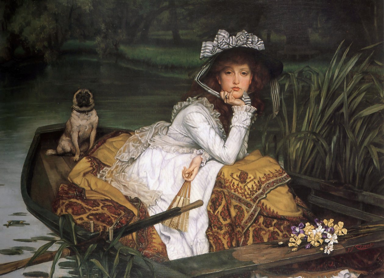 La joven del barco. de James Tissot