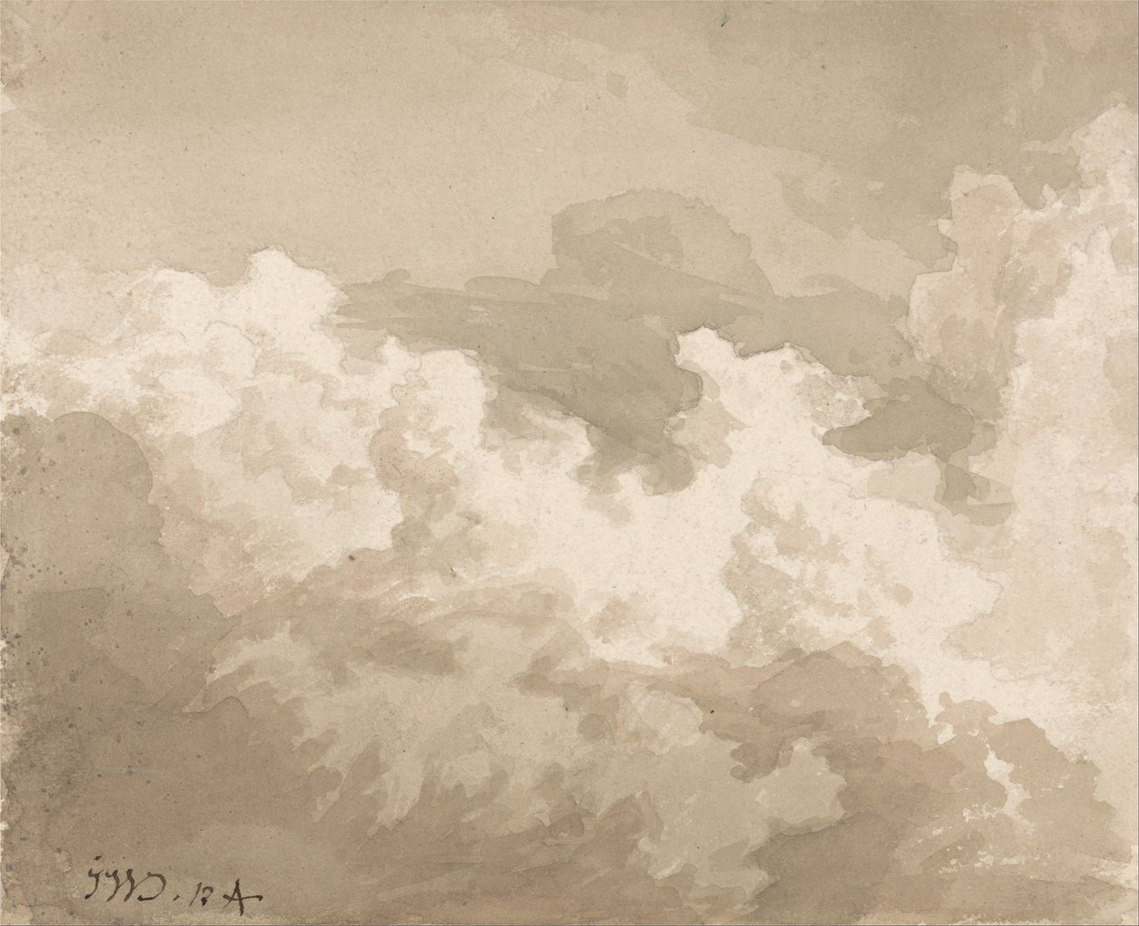 Estudio del cielo de James Ward