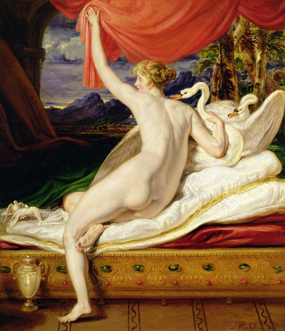Venus Levantándose de su Sofá de James Ward