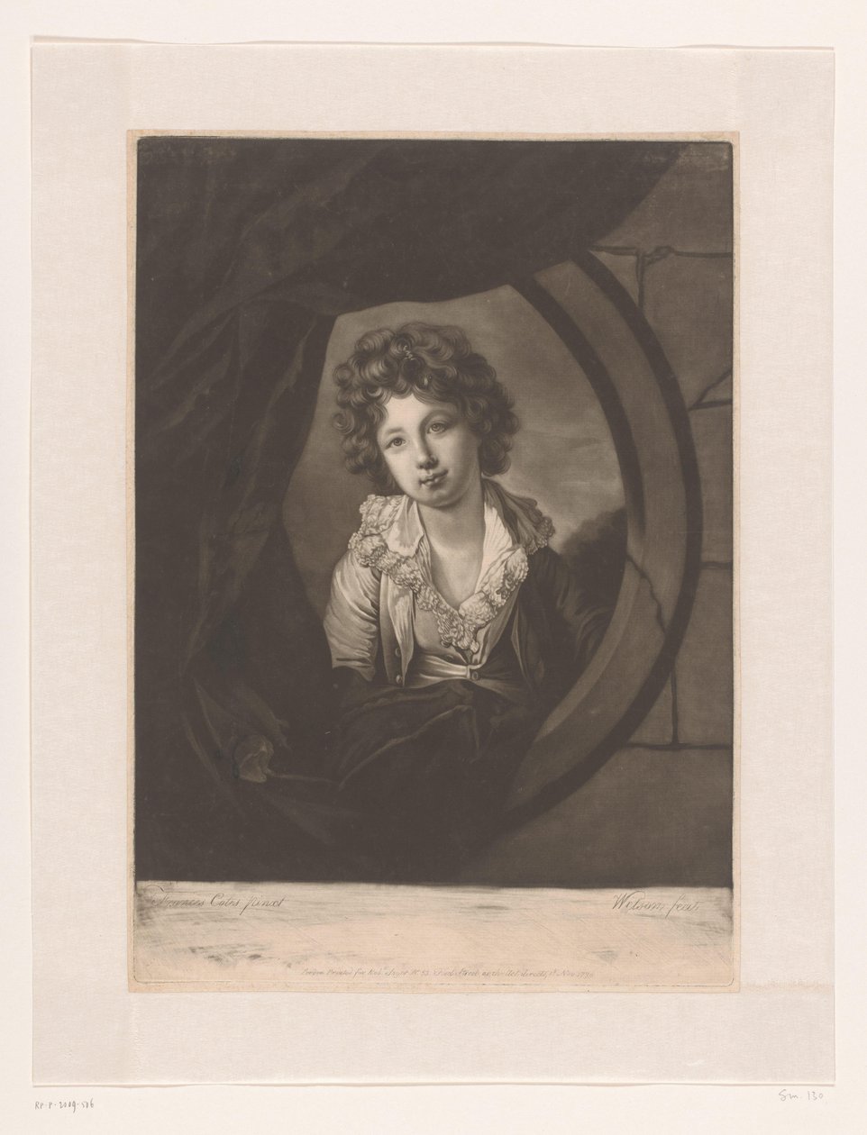 Portret de William Campbell Skinner de James Watson (prentmaker)