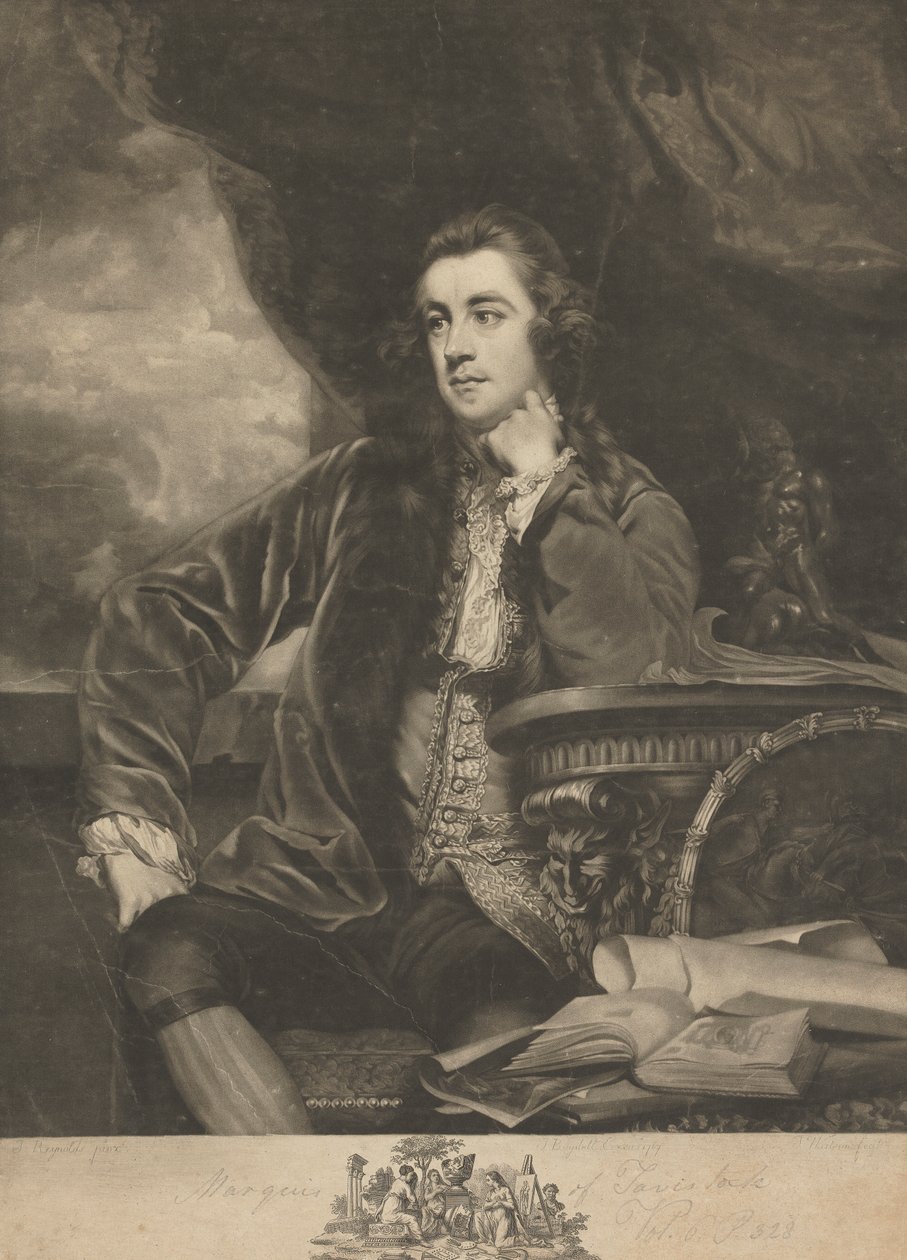 Frances Russell, marquesa de Tavistock de James Watson