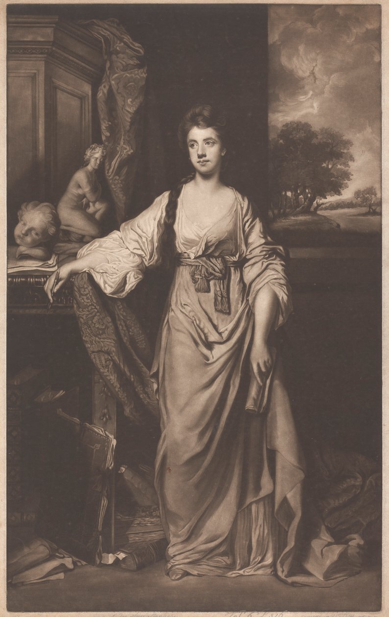 Lady Ann Hussey (de soltera Delaval) Stanhope de James Watson