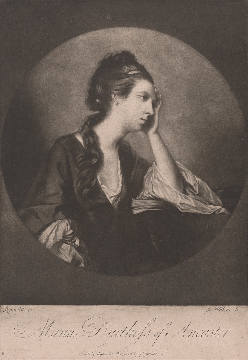 María, duquesa de Ancaster de James Watson