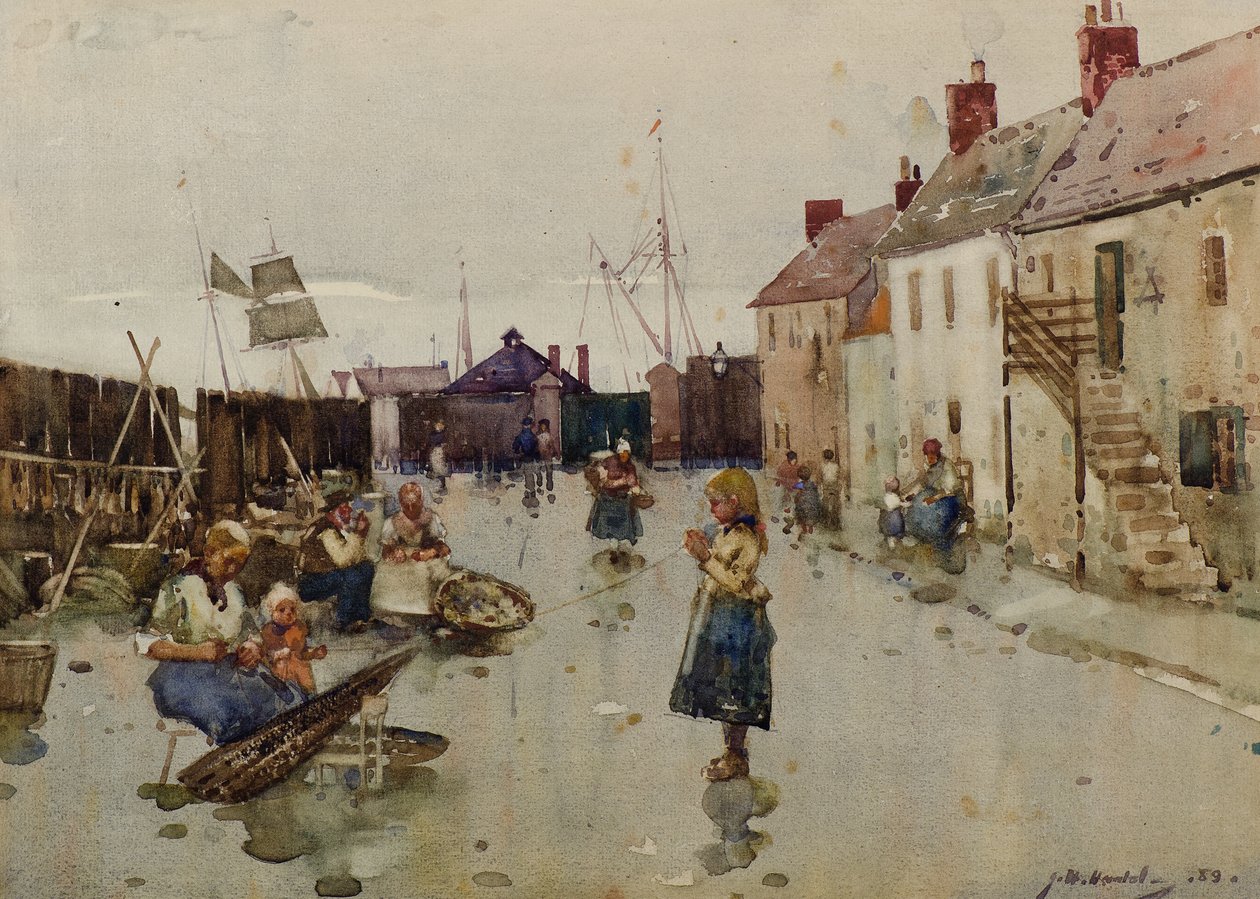 Old Shore Head, Arbroath de James Watterston Herald
