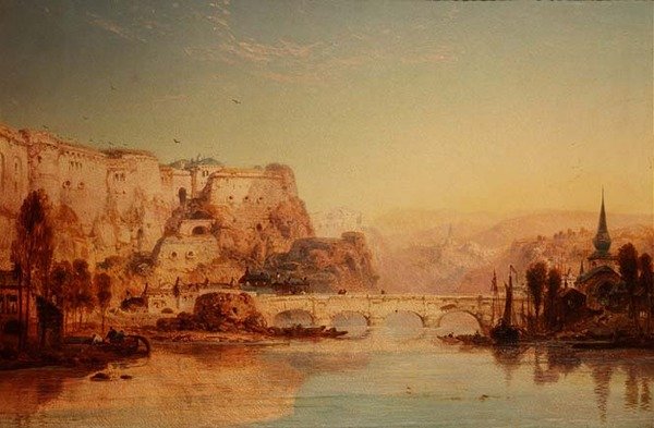 Vista de Namur, Bélgica de James Webb