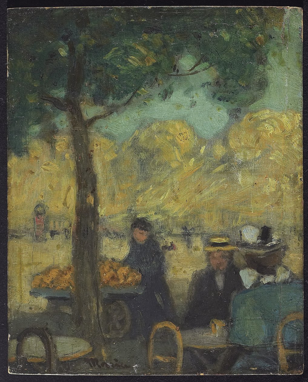 Café del Río de James Wilson Morrice