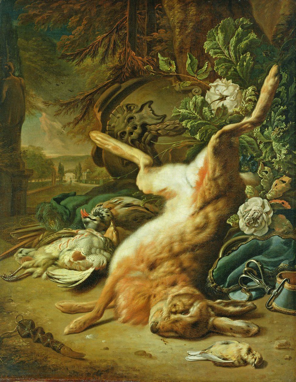 Naturaleza muerta de Jan Baptist Weenix