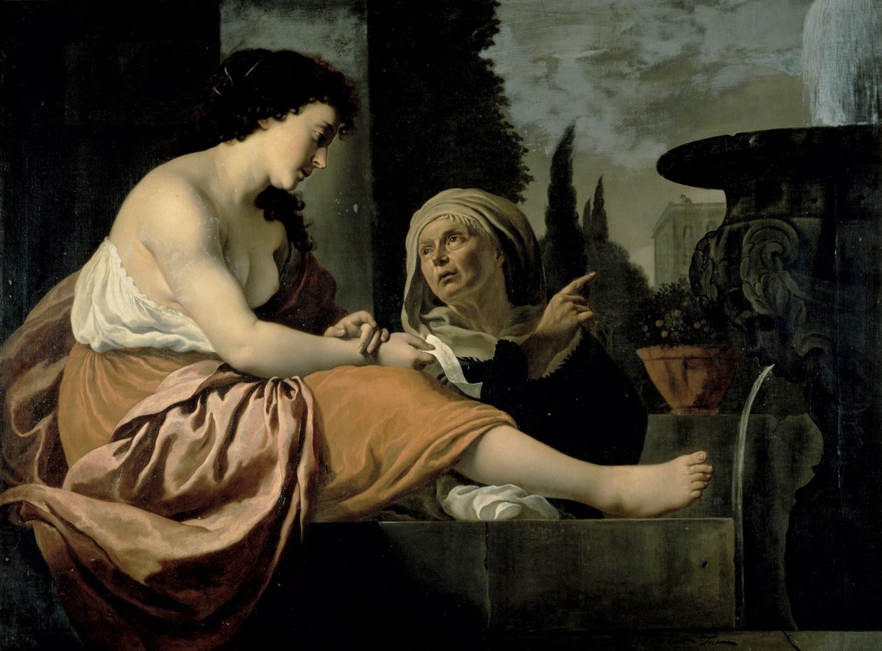 Betsabé en su tocador de Gerrit van Honthorst