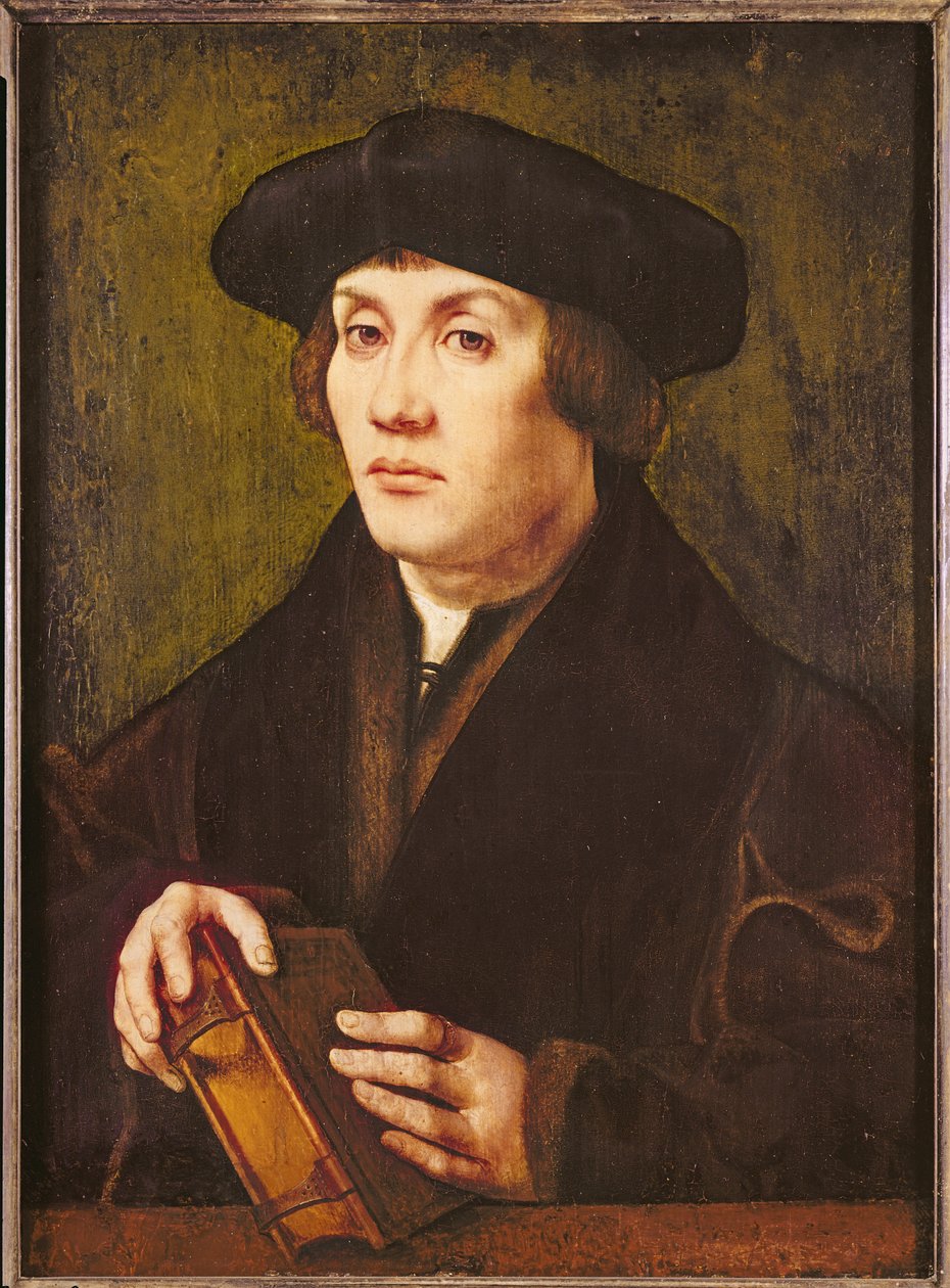 Retrato de un Erudito de Jan Gossaert