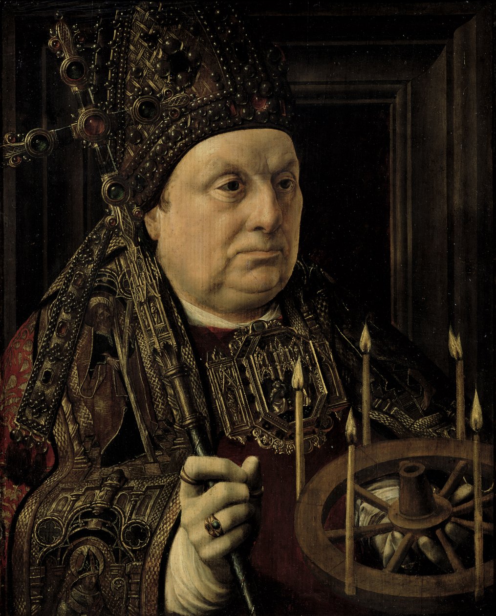 San Donaciano de Reims (d.390) de Jan Gossaert