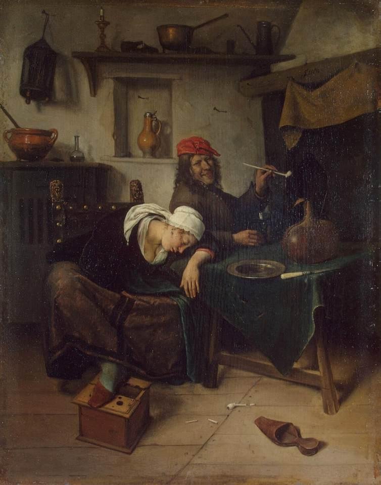 El bebedor de Jan Havickszoon Steen