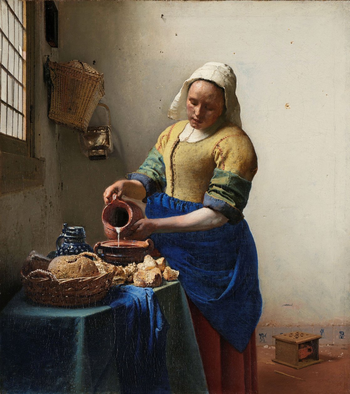 La lechera de Jan Vermeer van Delft