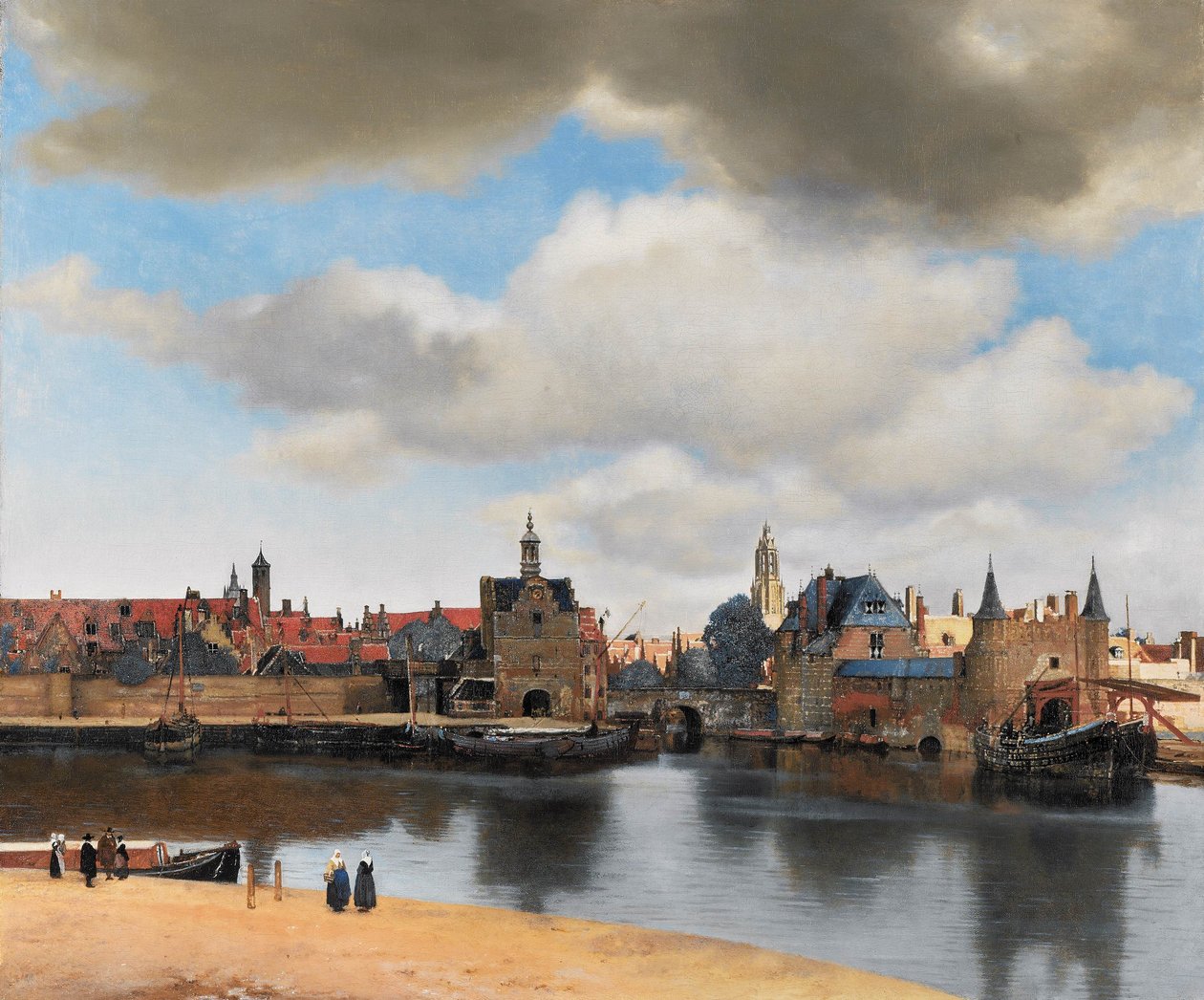 Vista de Delft de Jan Vermeer van Delft