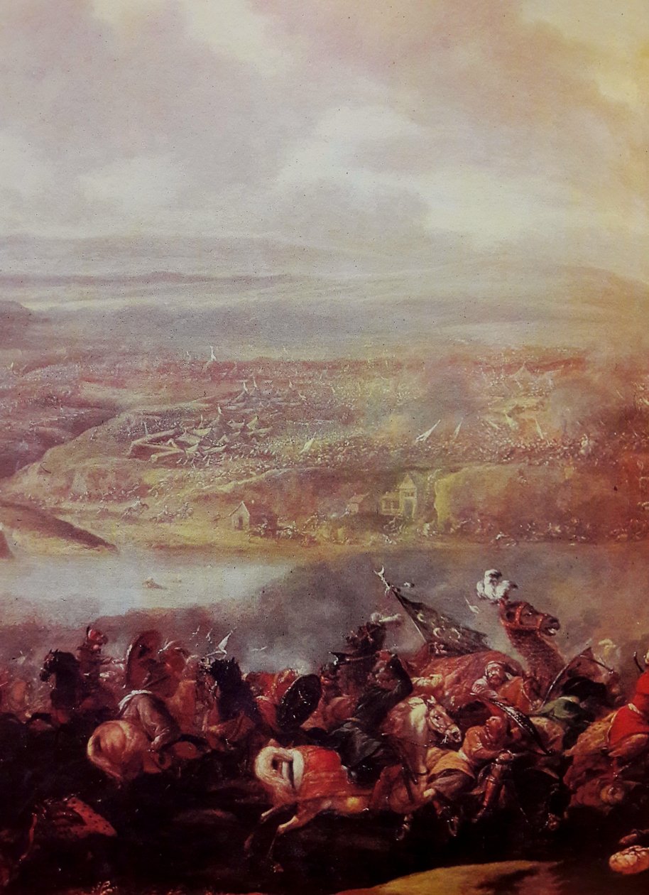 Batalla de Khotyn en 1673 de Jan van Huchtenburgh