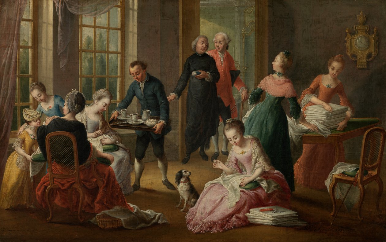 Tarde de té de Jan Anton Garemyn