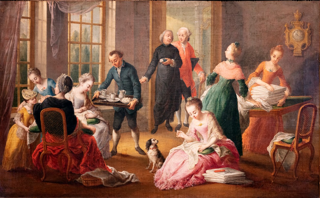 Tarde de té de Jan Anton Garemyn