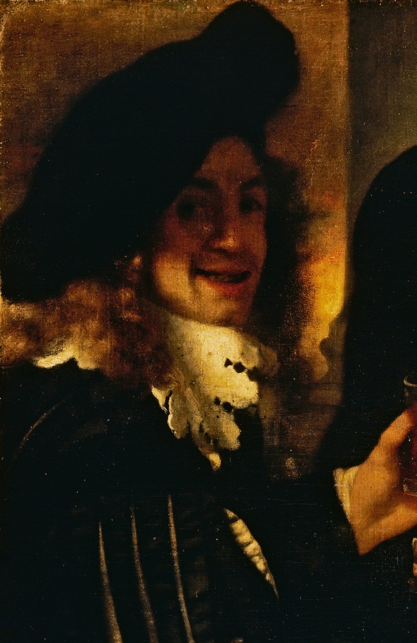 Músico (detalle) de Johannes Vermeer